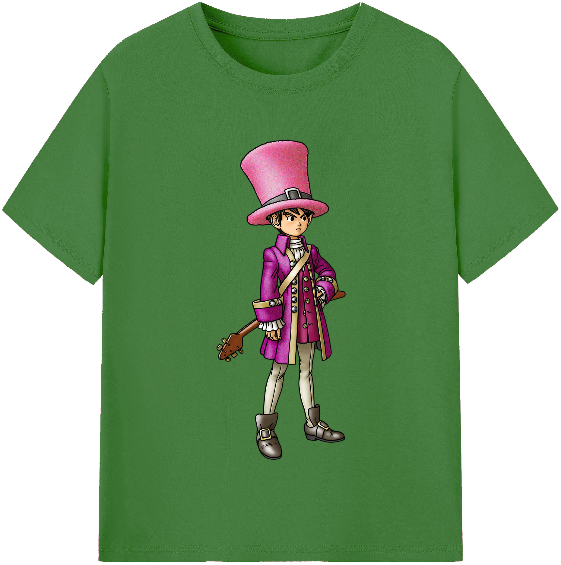 （画像用） ドラゴンクエスト Doragon Kuesuto Dragon Quest レディースカジュアルプリントTシャツ（綿100％）